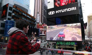 В Нью-Йорке на Таймс-Сквер запущен новый проект от Hyundai