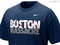 Nike отказался от продаж фирменных футболок «Boston Massacre»