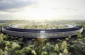 Apple показала финальную модель штаб-квартиры в виде корабля: 