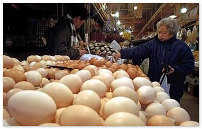 Скандал на рынке куриных яиц, кто поднял цены?
