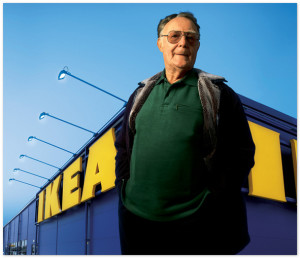 Основатель IKEA, миллиардер Ингвар Кампрад недавно ушел со всех занимаемых в компании должностей