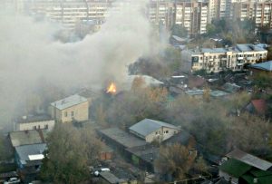 Пожар на улице Буянова в Самаре тушили 85 человек