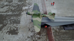 В Самаре открыли памятник самолёту Ил-2