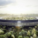 Apple показала финальную модель штаб-квартиры в виде корабля: «приземлится» посреди фруктового сада
