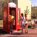 В Самаре появилась уличная библиотека в виде английской телефонной будки