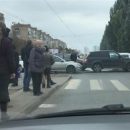 В Самаре на пересечении проспекта Ленина и улицы Первомайской из-за ДТП встали трамваи