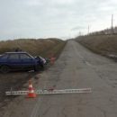 В Самарской области водитель «Lada Kalina» пострадал в ДТП